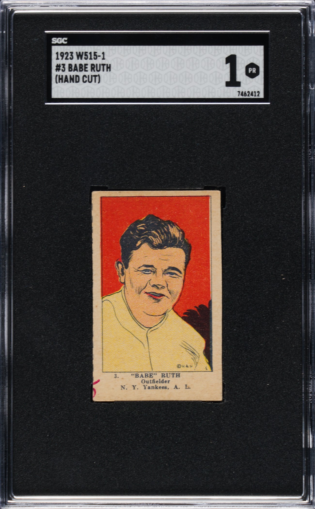 W Babe Ruth REA Archive