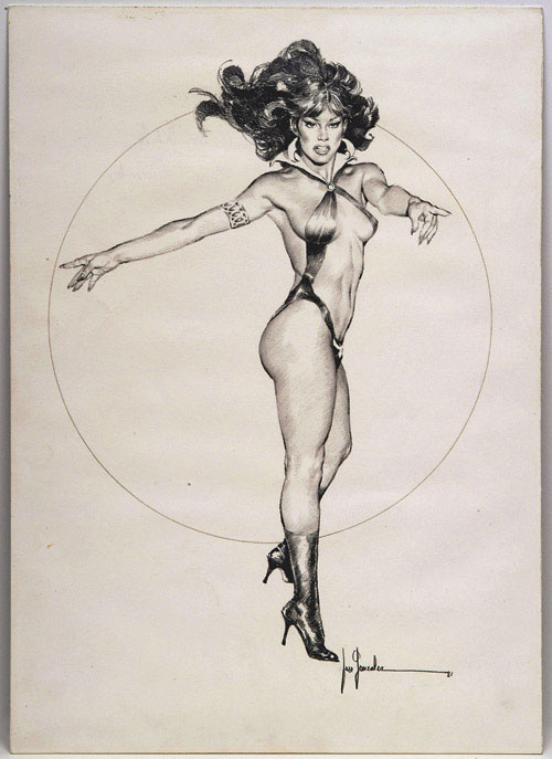 The Art of Jose Gonzalez　Vampirella JOSE GONZALEZ'S VAMPIRELLA Art Edition – Buds Art Books