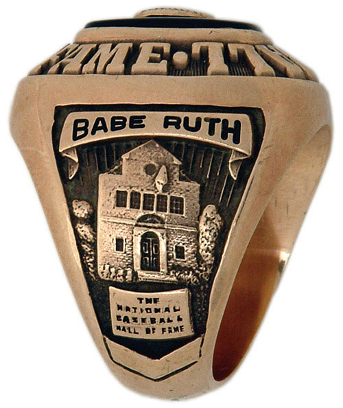 Babe Ruth Rings Babe Ruth Hall of Fame Ring (Sample) | REA Archive