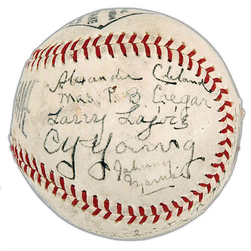 1939 Hall of Fame Induction Signed Baseballs with Babe Ruth (2) | REA ...