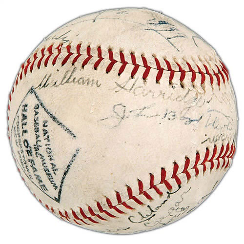 1939 Hall of Fame Induction Signed Baseballs with Babe Ruth (2) | REA ...
