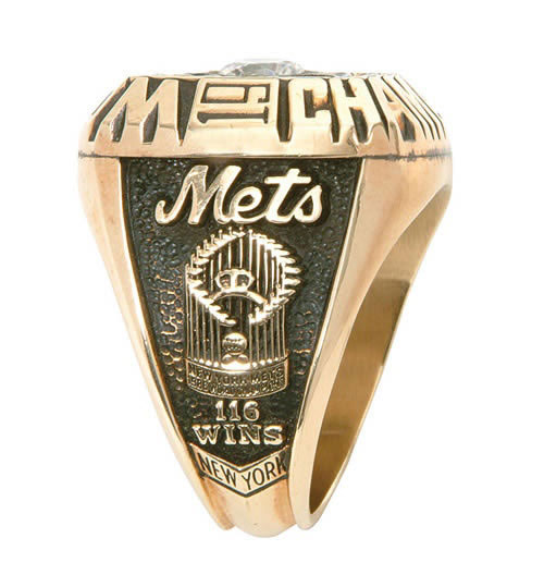 1986 Darryl Strawberry New York Mets World Series Ring - Salesman's Sample