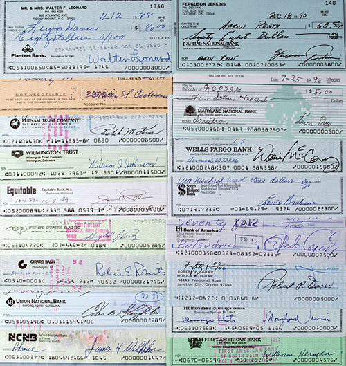 Extraordinary Hall of Fame Signed Check Collection (57) | REA Archive