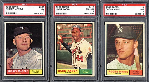 1961 Topps Complete Set (587)