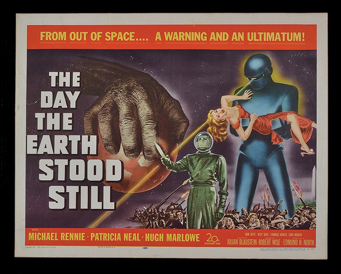 1951 The Day the Earth Stood Still Half-Sheet Movie Poster | REA Archive