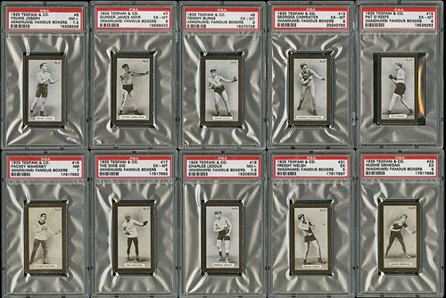 rare boxing cards Vintage rare BOXING woven tobacco/cigarette silk card from set of 126 Sport & Nature Series issued and made in Holland circa 1930 3" x 2