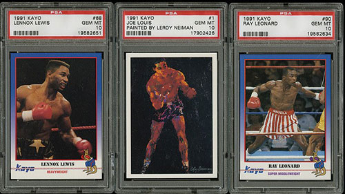 1991 Kayo Boxing Complete Set (252): #1 PSA Set Registry! (9.65 GPA ...