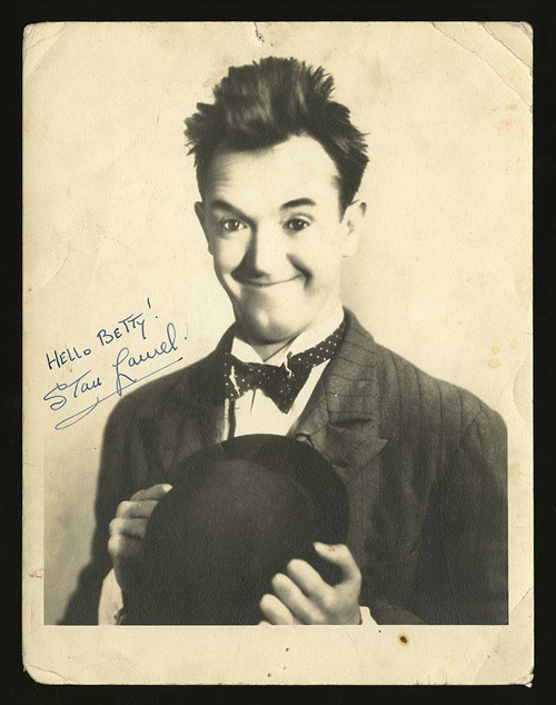 Stan Rothstein Signature Stan Laurel Signed Photo - Full-Name Signature! | REA Archive