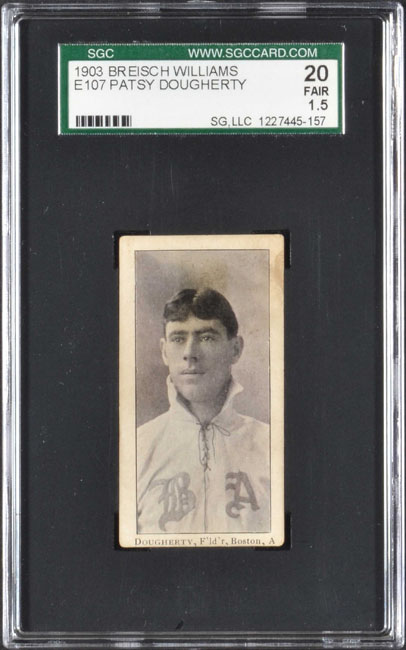 Williams Patsy E 1903 E107 Breisch Williams Patsy Dougherty (Pictured Tom Hughes) | REA ...