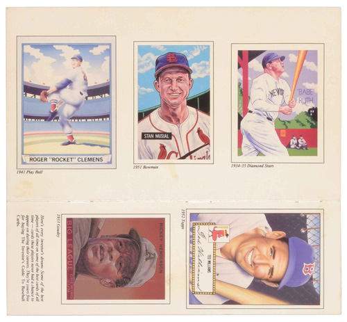 Babe Ruth Insert Card Original Artwork from 1991 Investor's Guide to ...