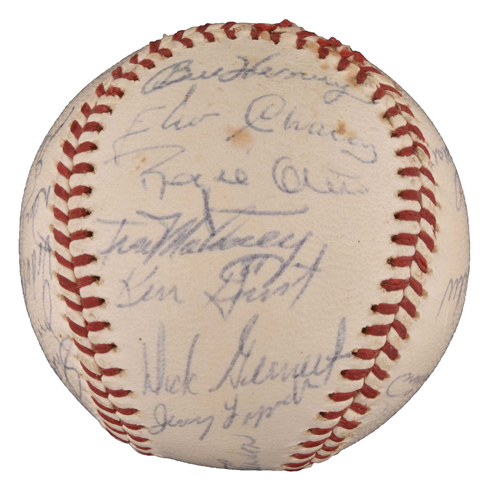 1961 Cincinnati Reds National League Champions Team-Signed