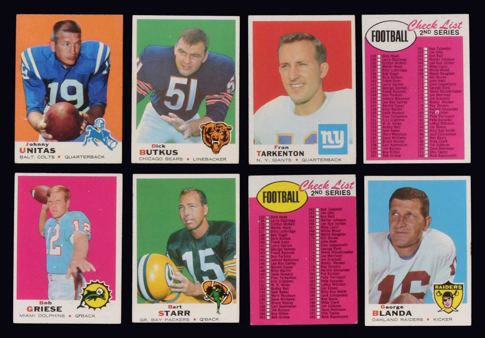 1969 Topps Football Complete Set (263) | REA Archive