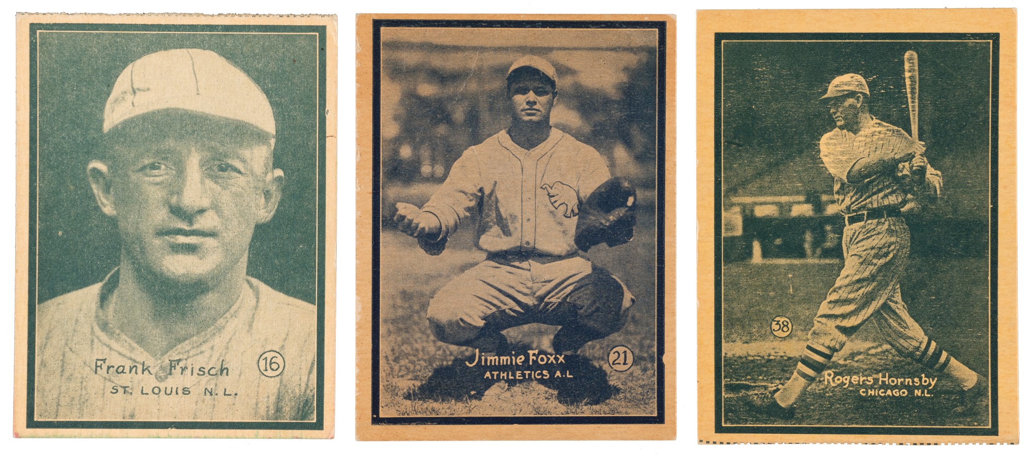 1931 W517 Near-Complete Set (51/54) Plus Two Variations | REA Archive