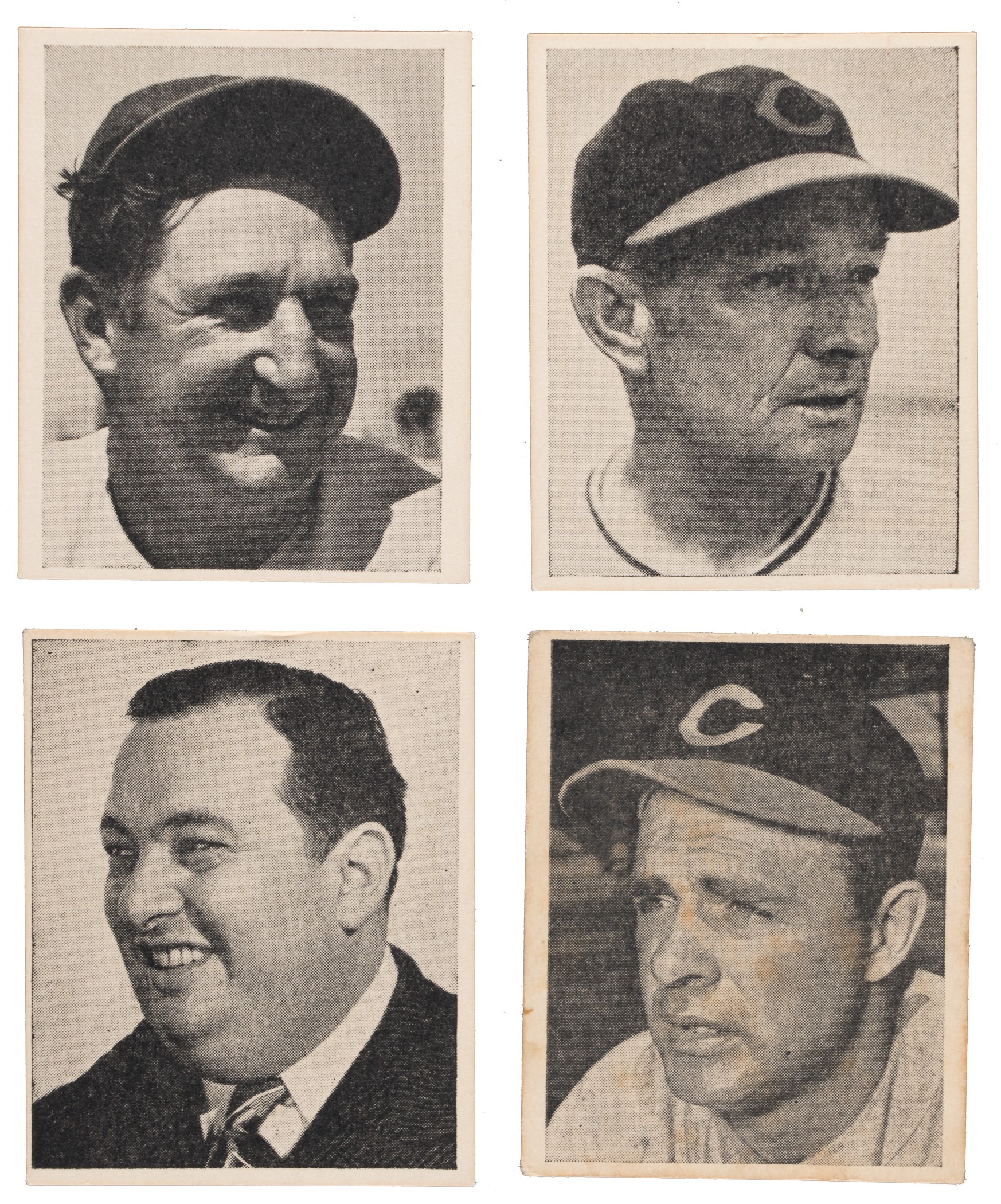 1940 W711-2 Cincinnati Reds Team Issue Collection (42) Including ...