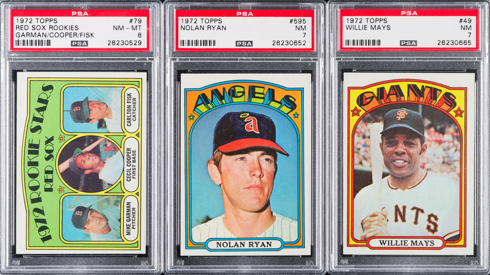 1972 Topps Complete Set (787) Including 41 PSA-Graded Cards | REA Archive