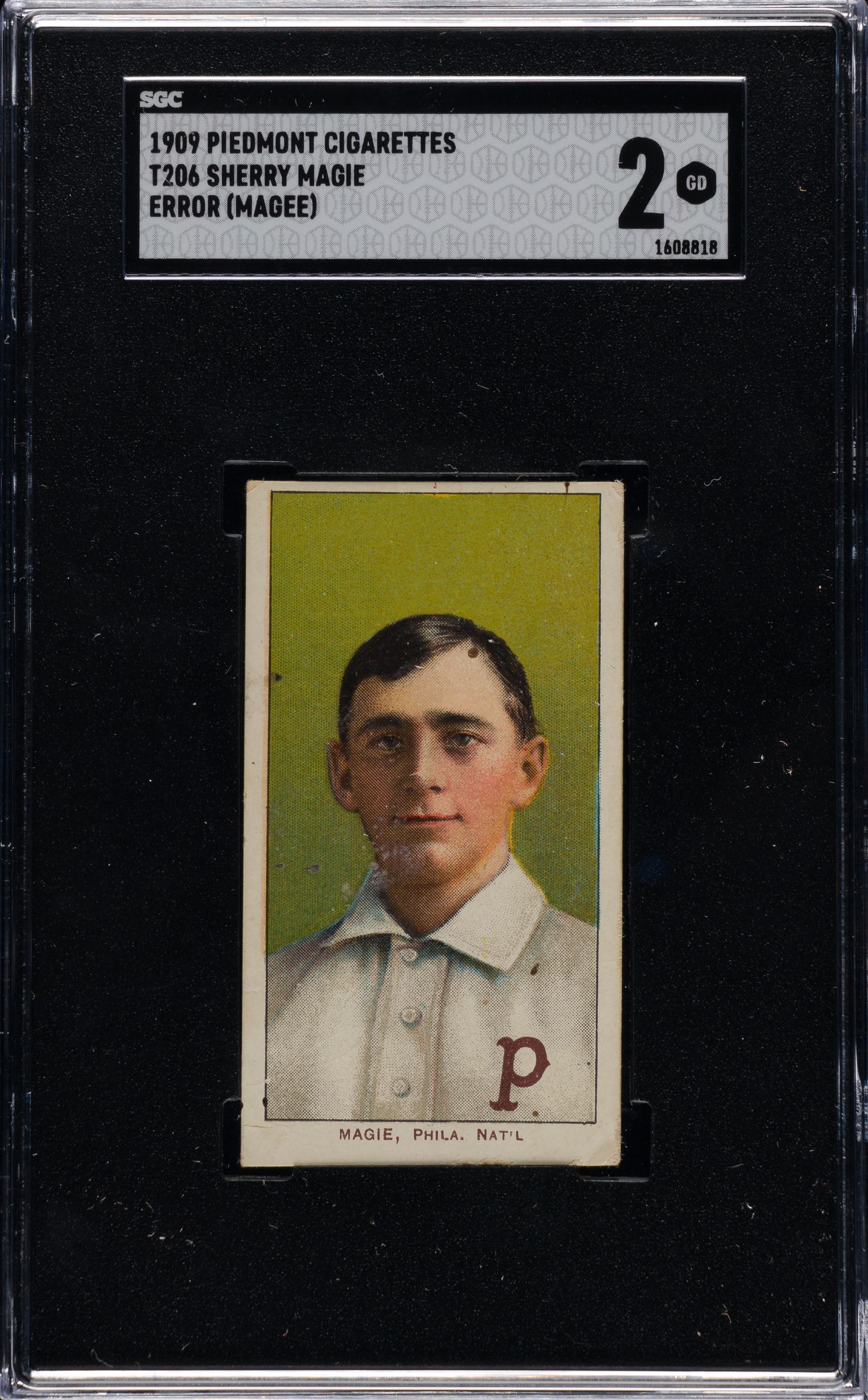 1909-1911-t206-white-border-sherry-magie-error-sgc-2