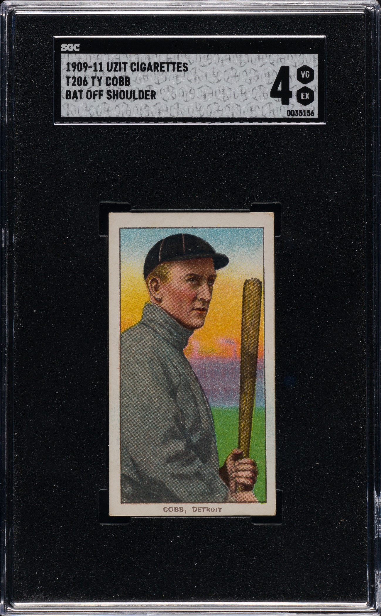 1909-1911-t206-white-border-ty-cobb-bat-off-shoulder-sgc-4-uzit-back-highest-graded