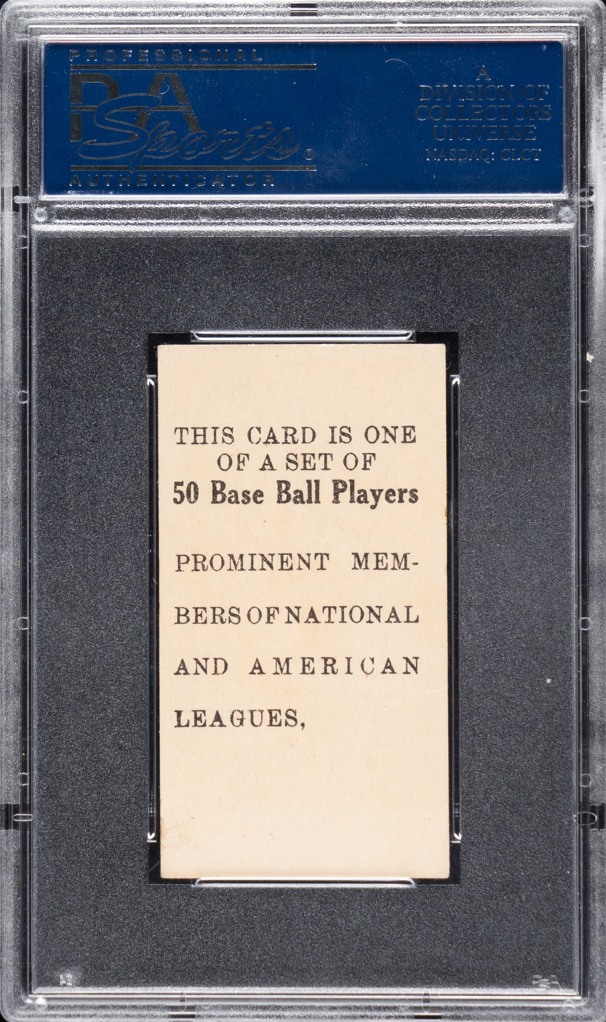 1909 E101 Anonymous 