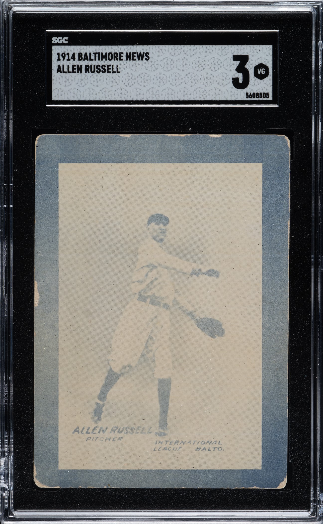 1914 Baltimore News SGC-Graded Collection (13) - Babe Ruth Museum  Provenance! | REA Archive