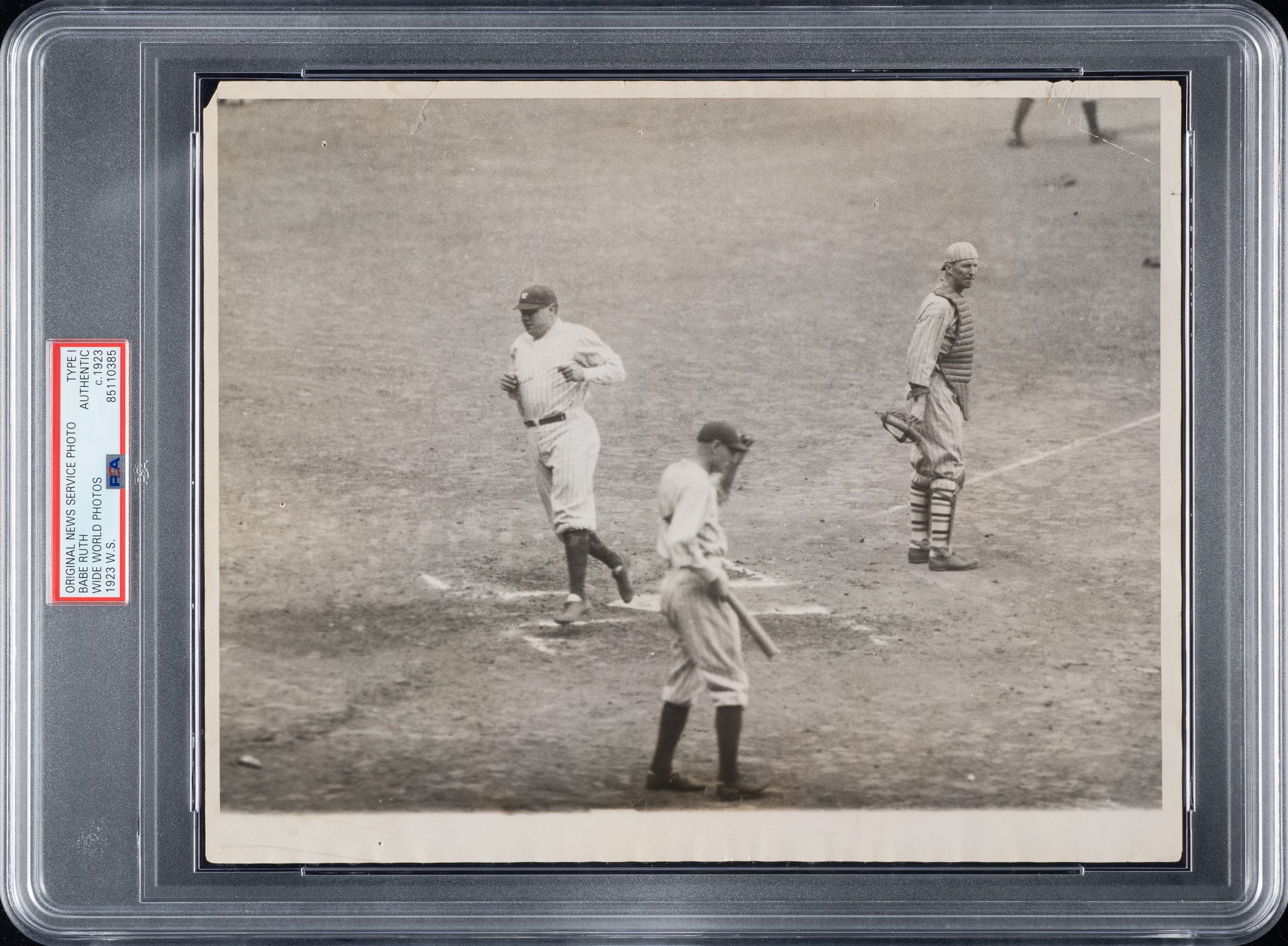Circa 1923 Babe Ruth Original Wide World Photos News Service Photograph ...