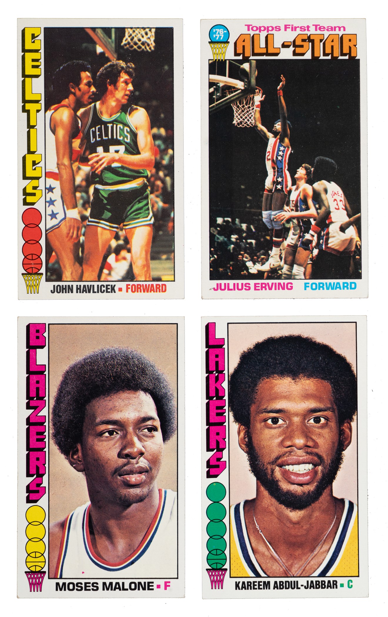 Kareem Abdul-Jabbar 76-77 Topps SGC 7.5 (EX+) 1976-77 Topps All 