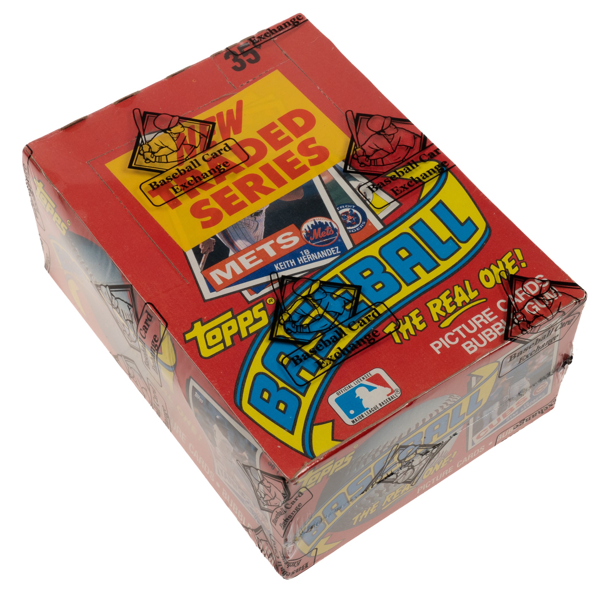 Issue Box Unopened 1985 Topps Traded Unopened Wax Box Test Issue (36 Packs) - BBCE | REA ...