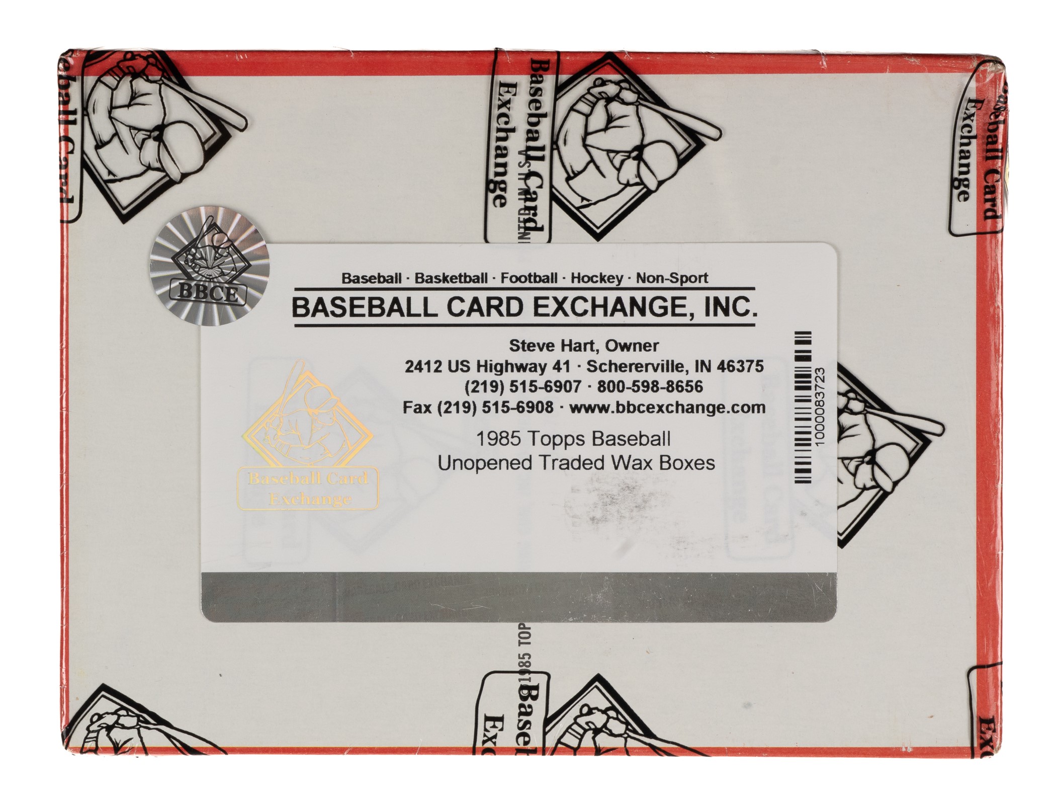 Issue Box Unopened 1985 Topps Traded Unopened Wax Box Test Issue (36 Packs) - BBCE | REA ...