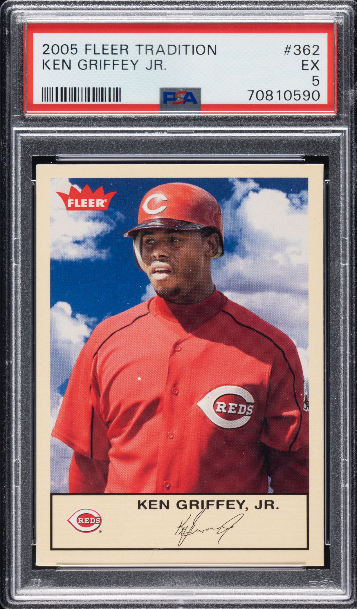 Extremely Rare 2005 Fleer Tradition II #362 Ken Griffey Jr. SSP