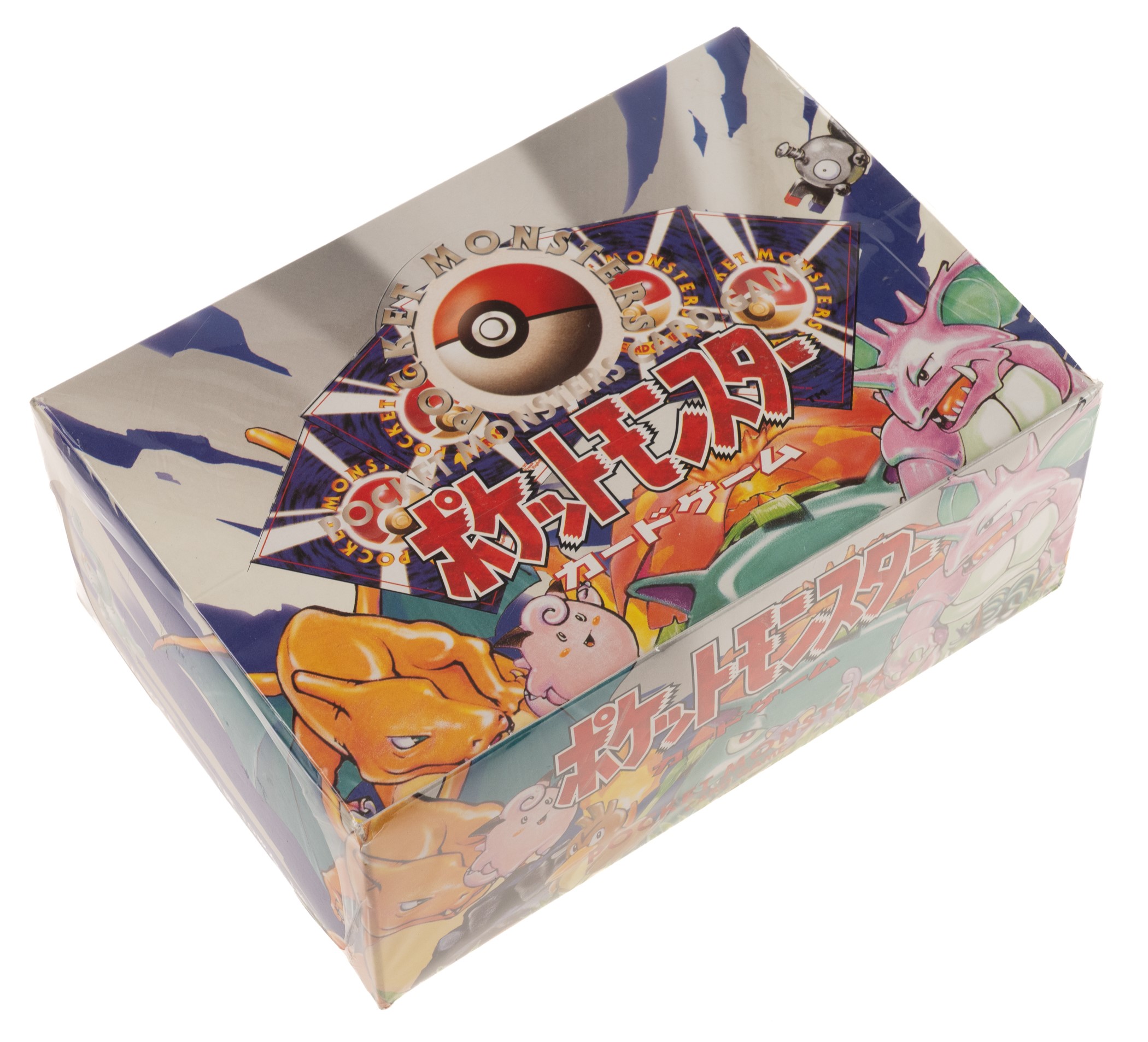 1996 Pokemon Japanese Base Set Sealed Booster Box (60 Packs)
