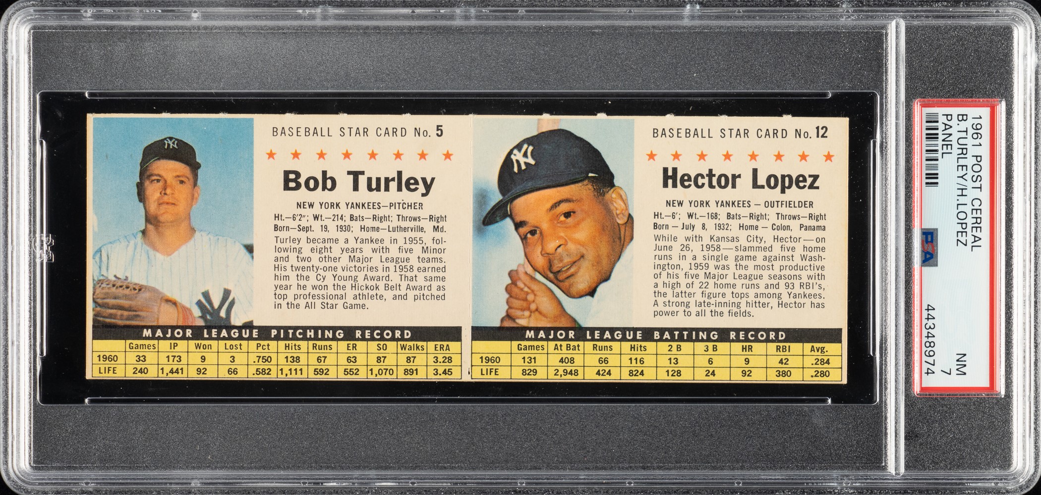1961 Post Cereal Panel PSA-Graded Collection (5) Including Mickey ...