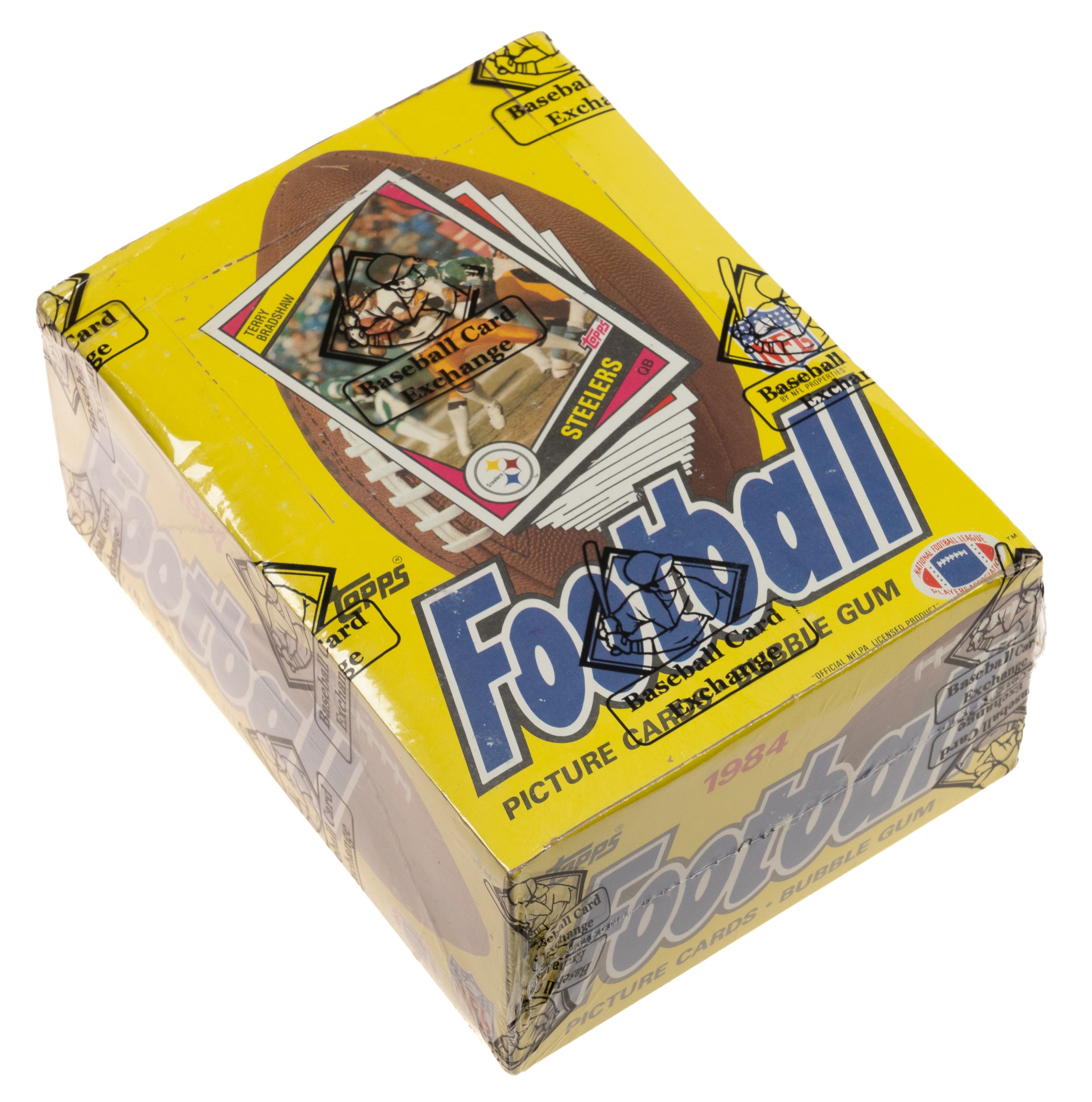 1984 Topps Football Unopened Wax Box (36 Packs) - BBCE - From a