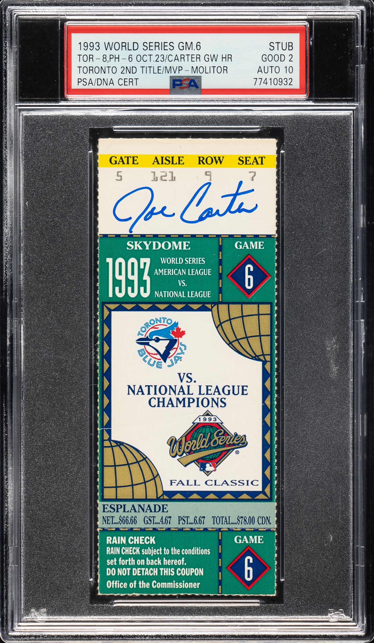 1993 Toronto Blue Jays (vs. Philadelphia Phillies) World Series