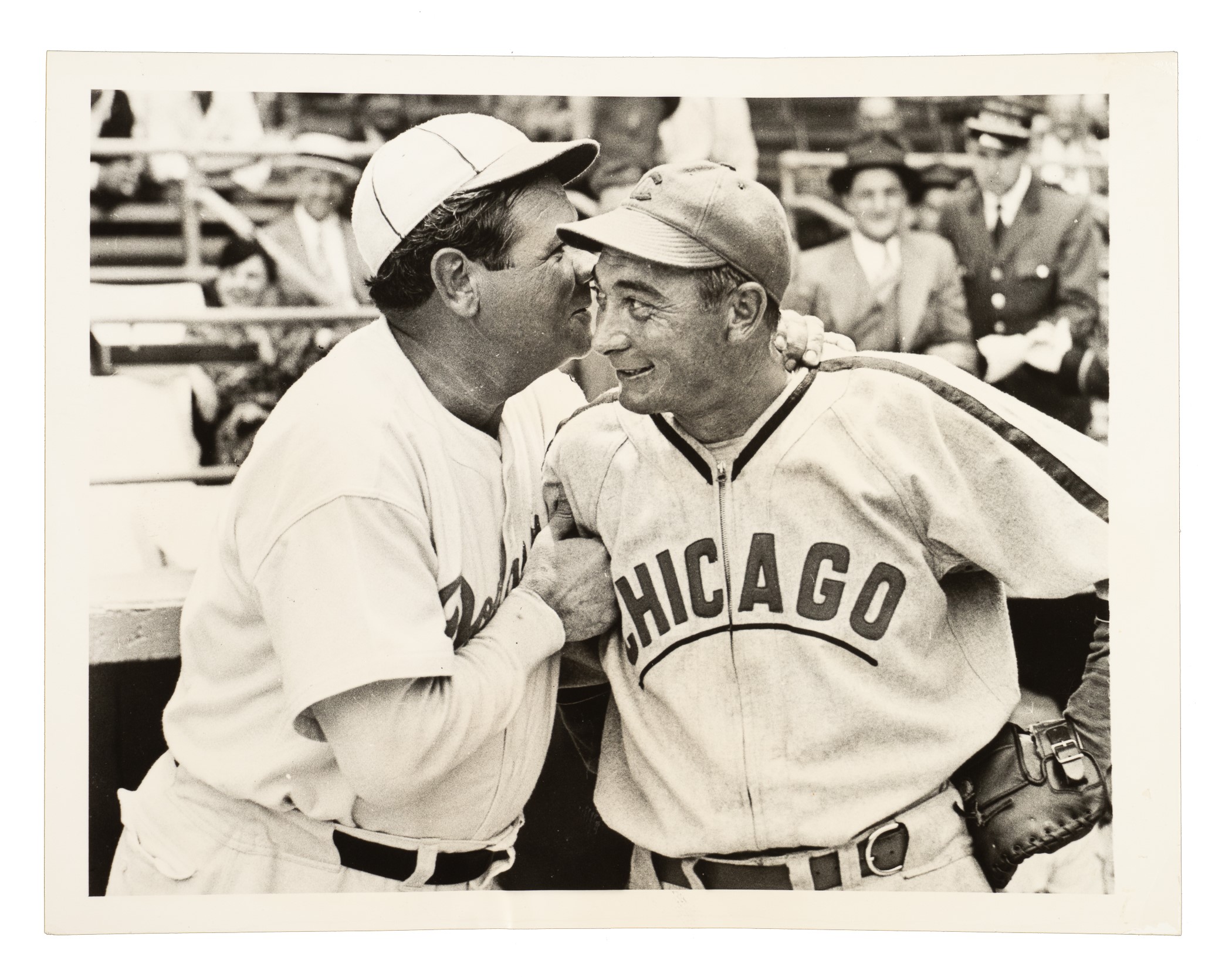 Tony Ruth 1938 Babe Ruth and Tony Lazzeri Original International News Photograph ...