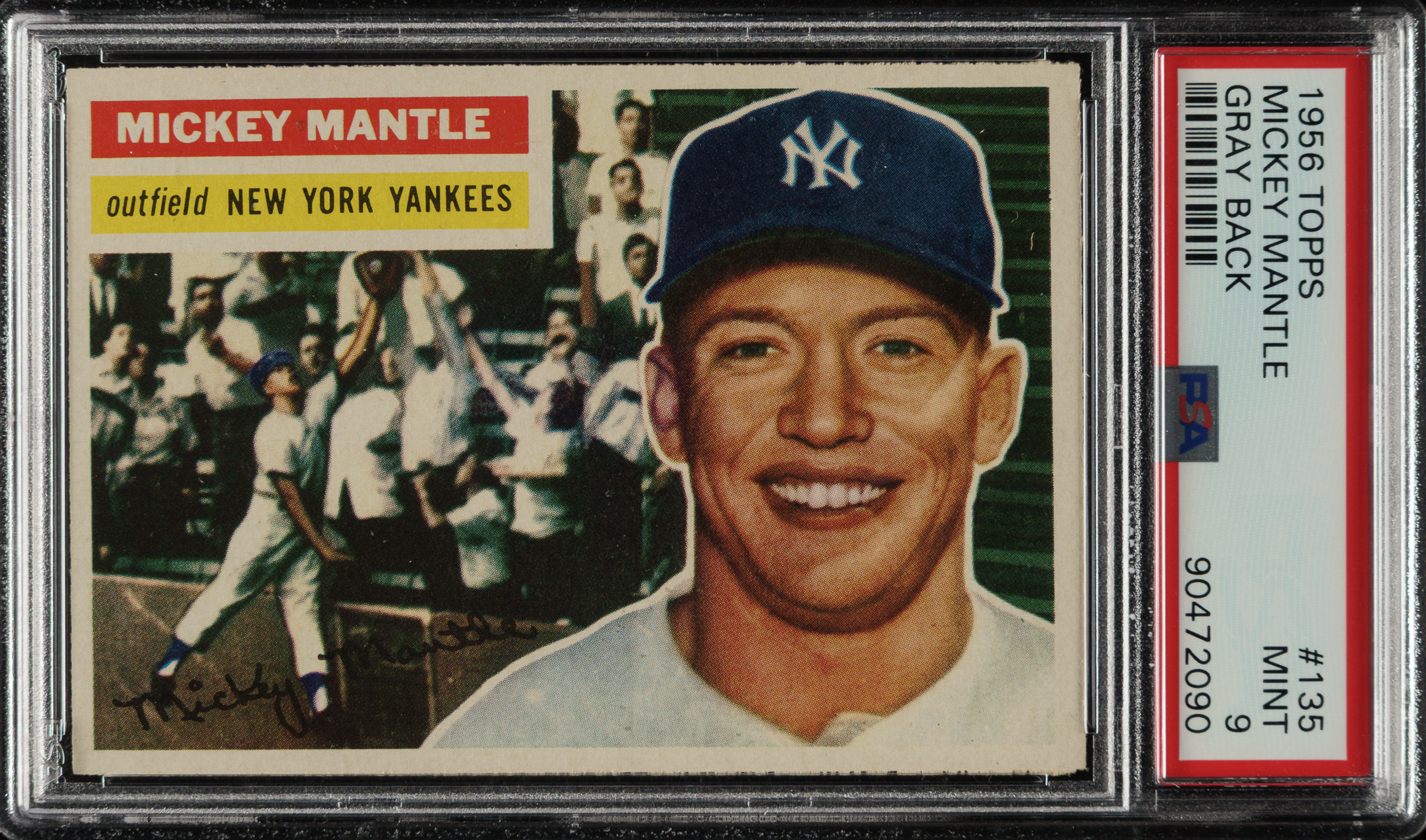 1956-topps-135-mickey-mantle-gray-back-psa-mint-9