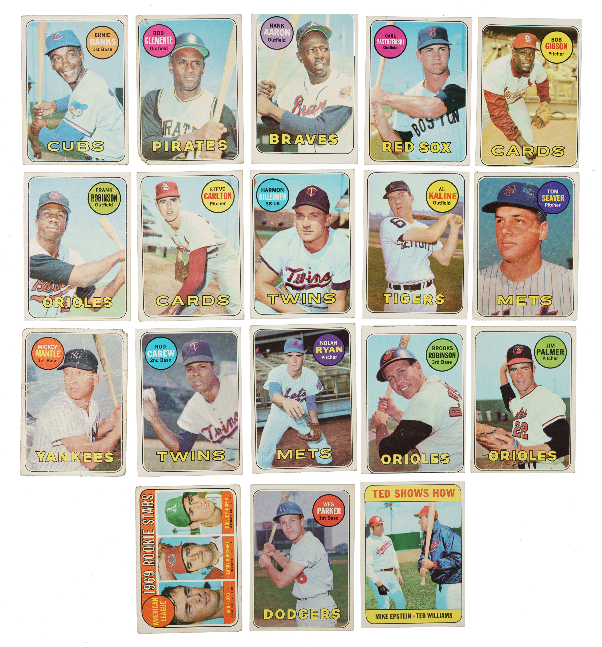 1969 Topps Complete Set (664) | REA Archive