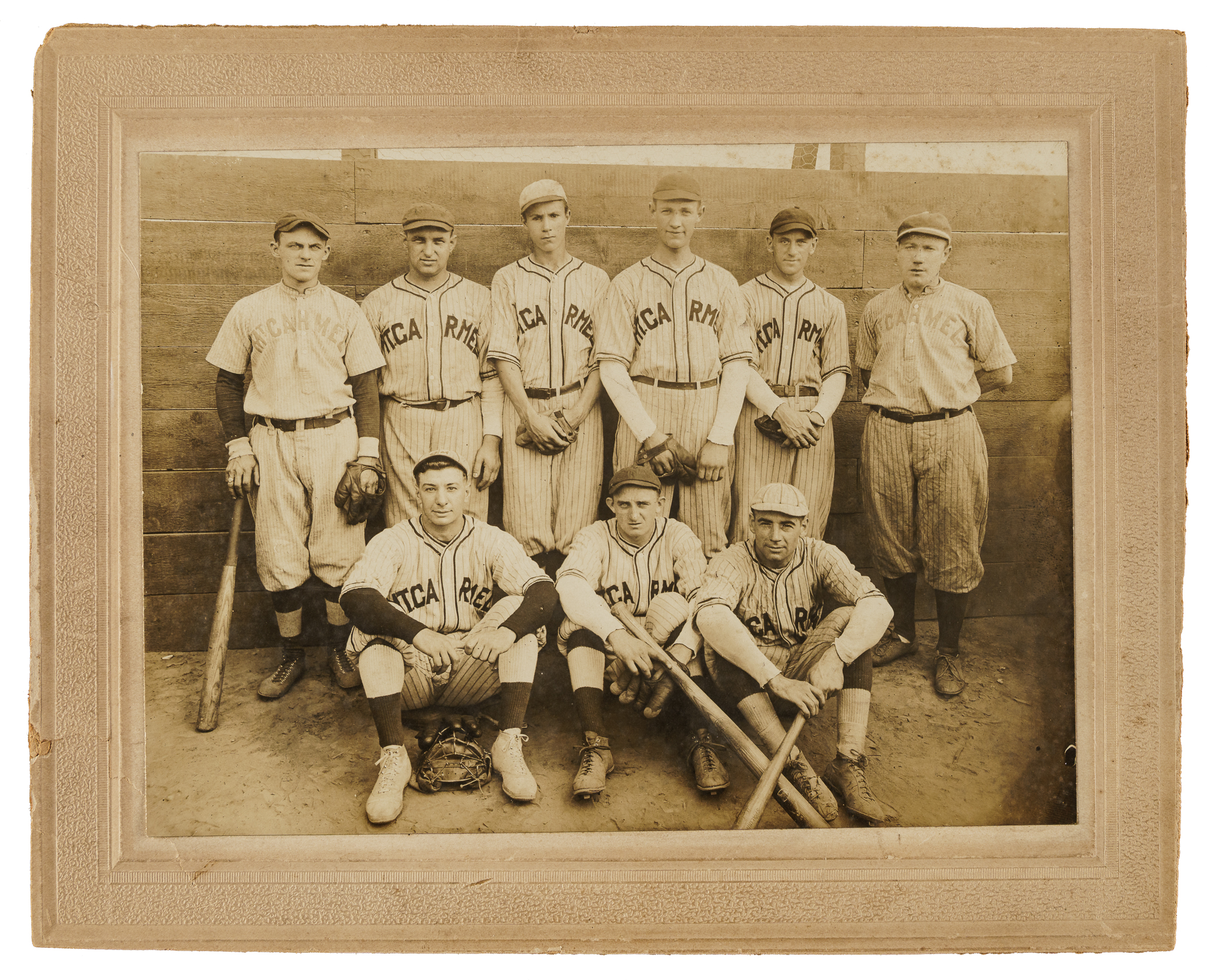 1908 Mount Carmel Baseball Team-Cabinet Photograph | REA Archive