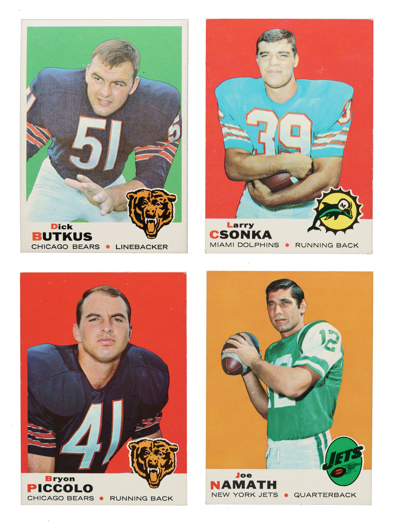 1969 Topps Football Complete Set (263) | REA Archive