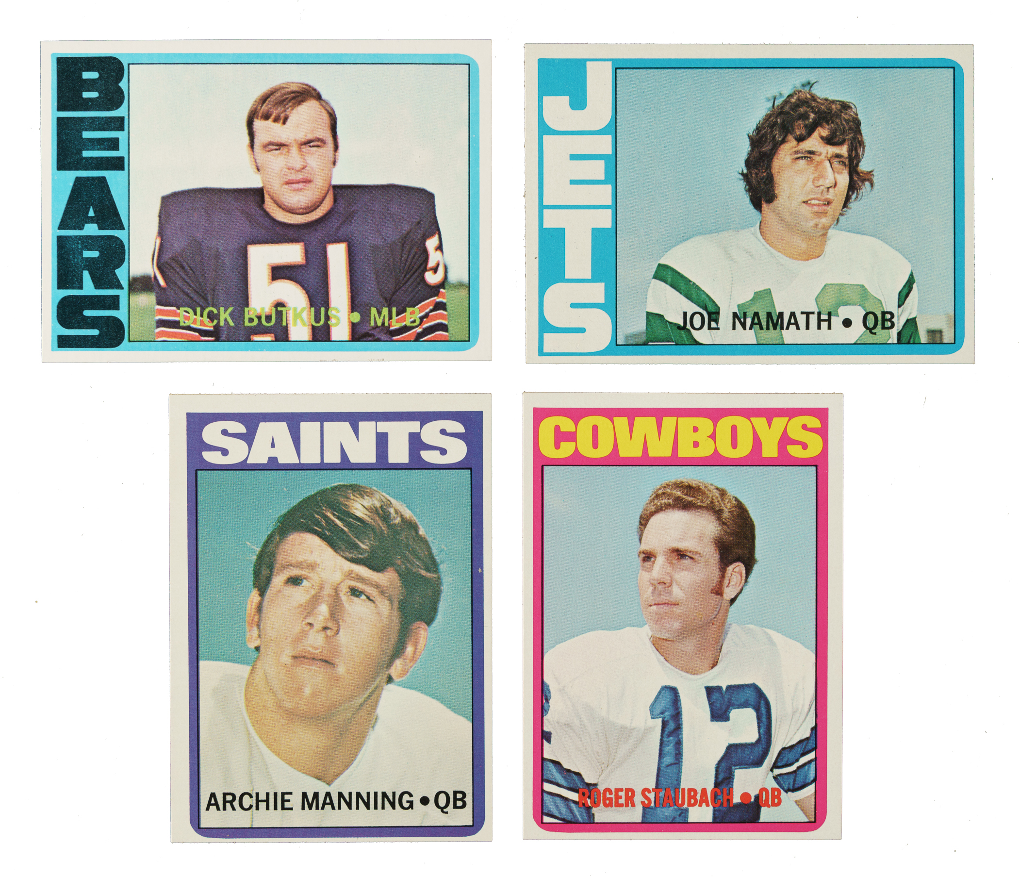 1972 Topps Football Complete Set (351) | REA Archive