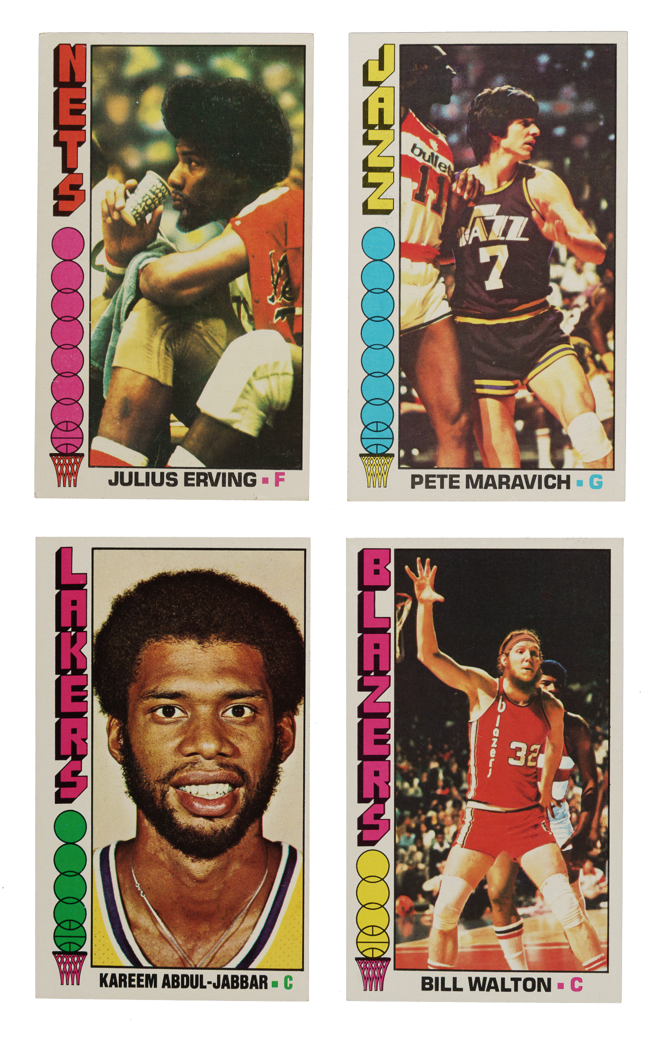 1976-1977 Topps Basketball Complete Set (144) | REA Archive