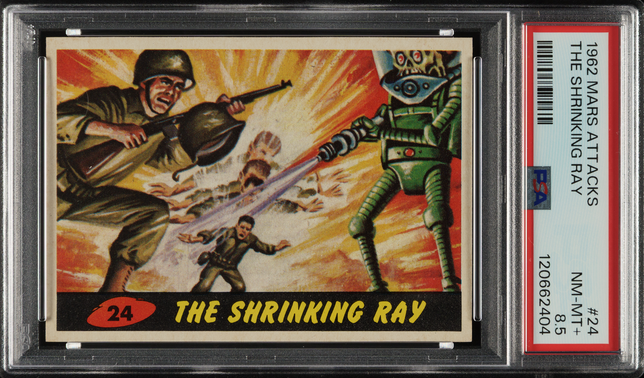 Shringking Rey 1962 Topps