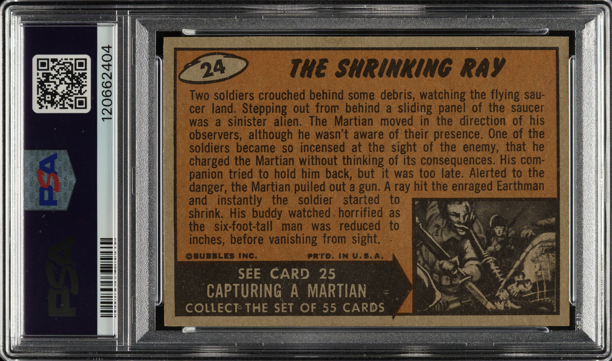 Shringking Rey 1962 Topps