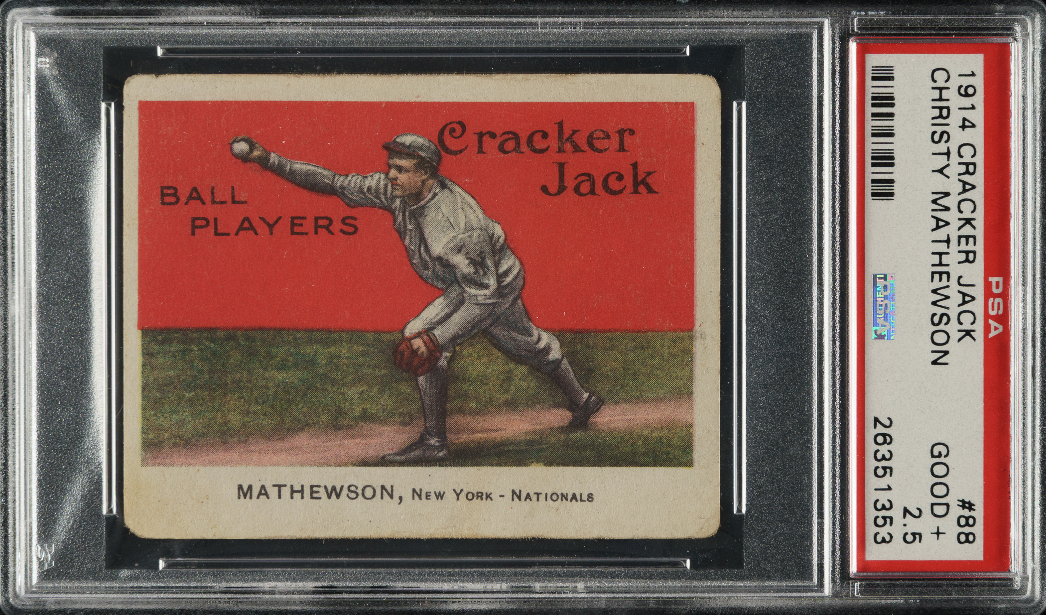 1914-e145-cracker-jack-88-christy-mathewson-psa-good-25