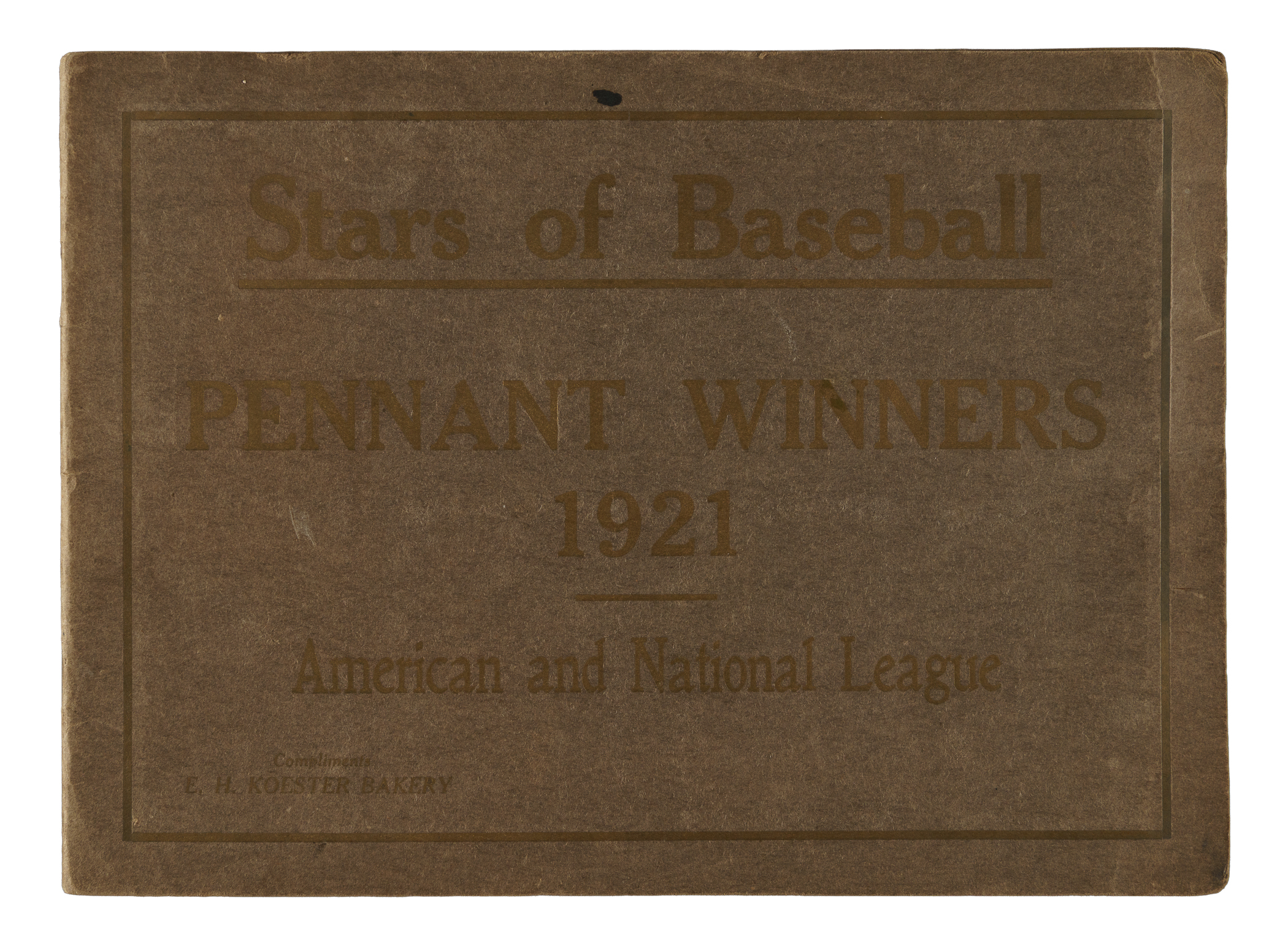 1921-koester-bread-complete-set-52-including-babe-ruth-in-original-album-newly-discovered