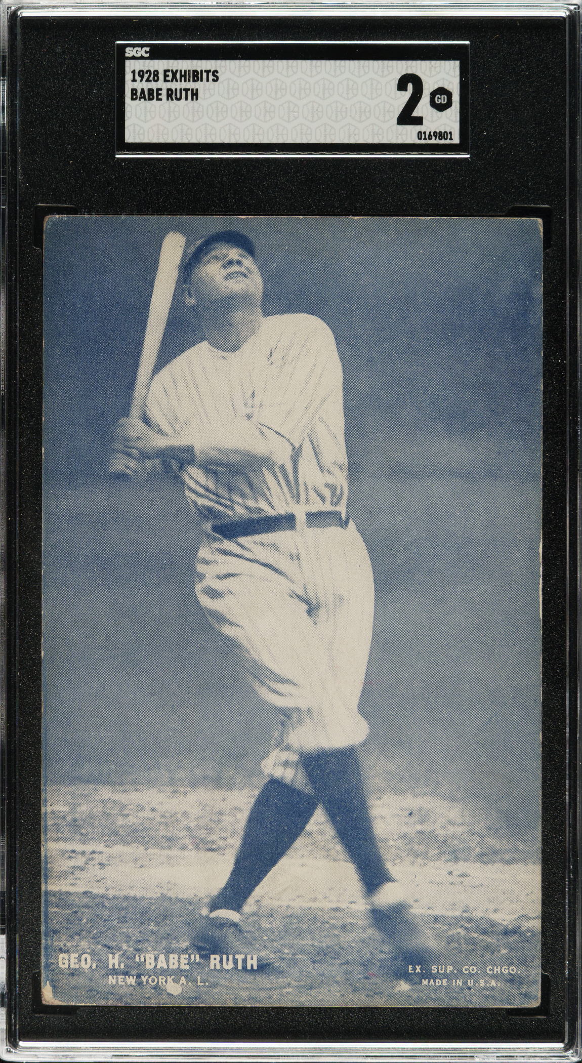 1928 Exhibits Babe Ruth SGC GOOD 2 | REA Archive