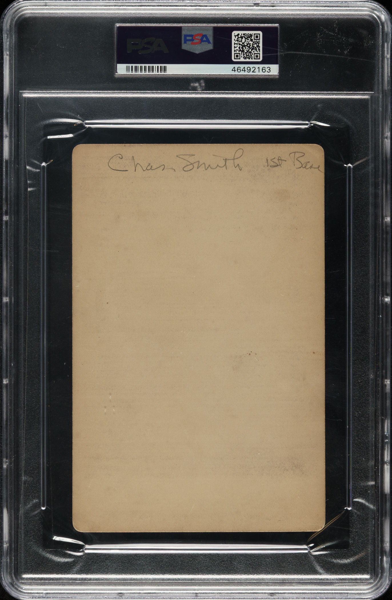 1889 G. Waldon Smith Cabinet Pop Smith PSA VG-EX 4 (MK) - Ex-Hardy ...