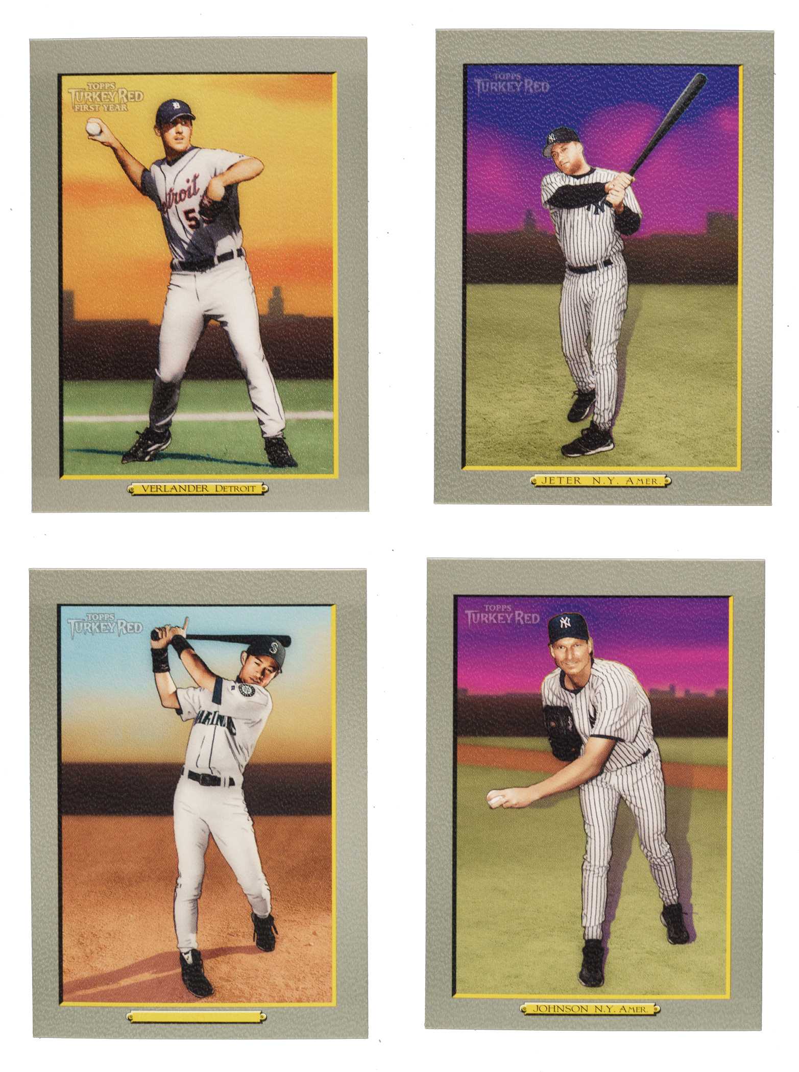 2005 Topps Turkey Red Complete Set (315) Plus Original Display Box and ...