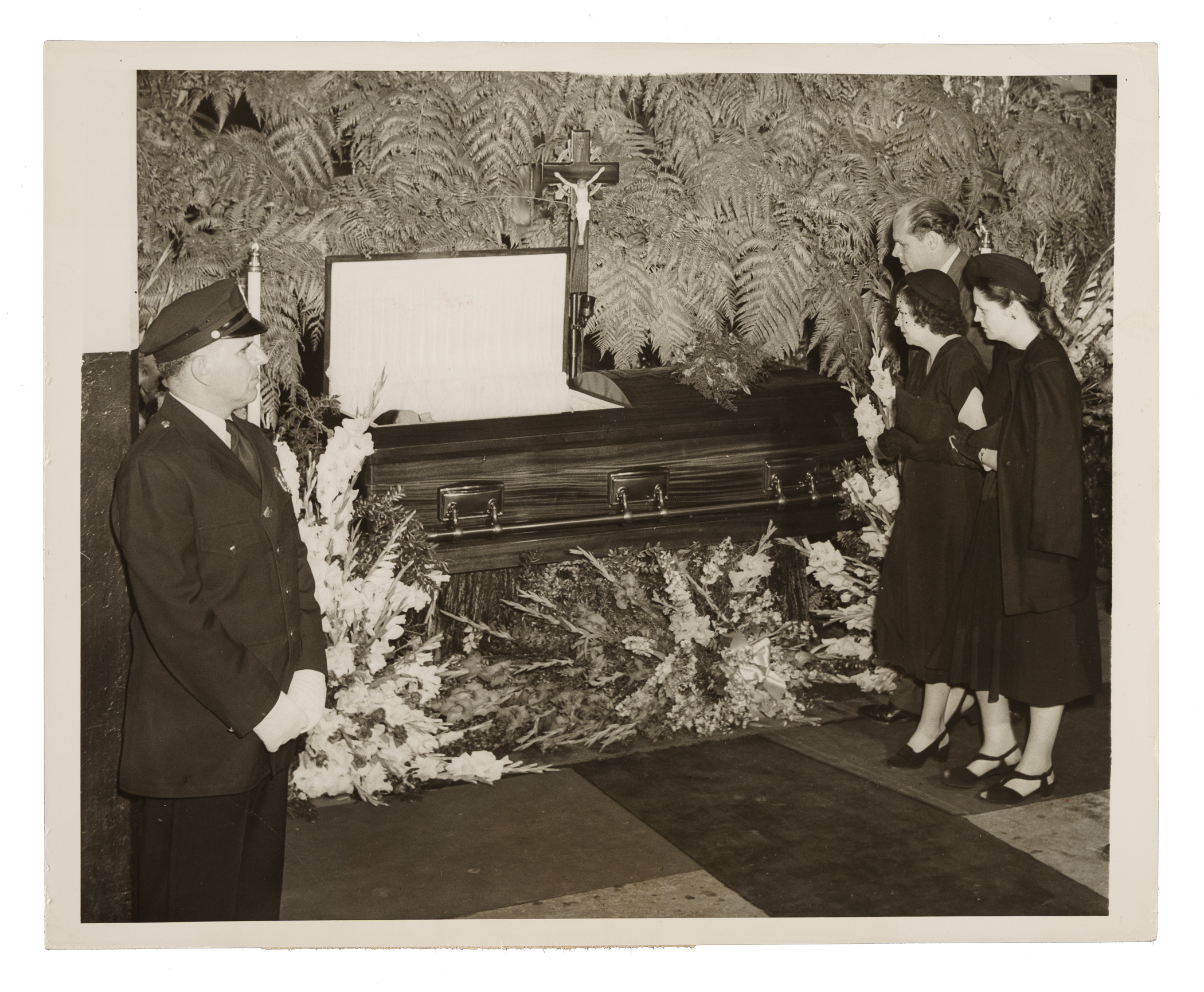1948 Babe Ruth Funeral Original Frank Jurkoski Photograph PSA/DNA Type ...