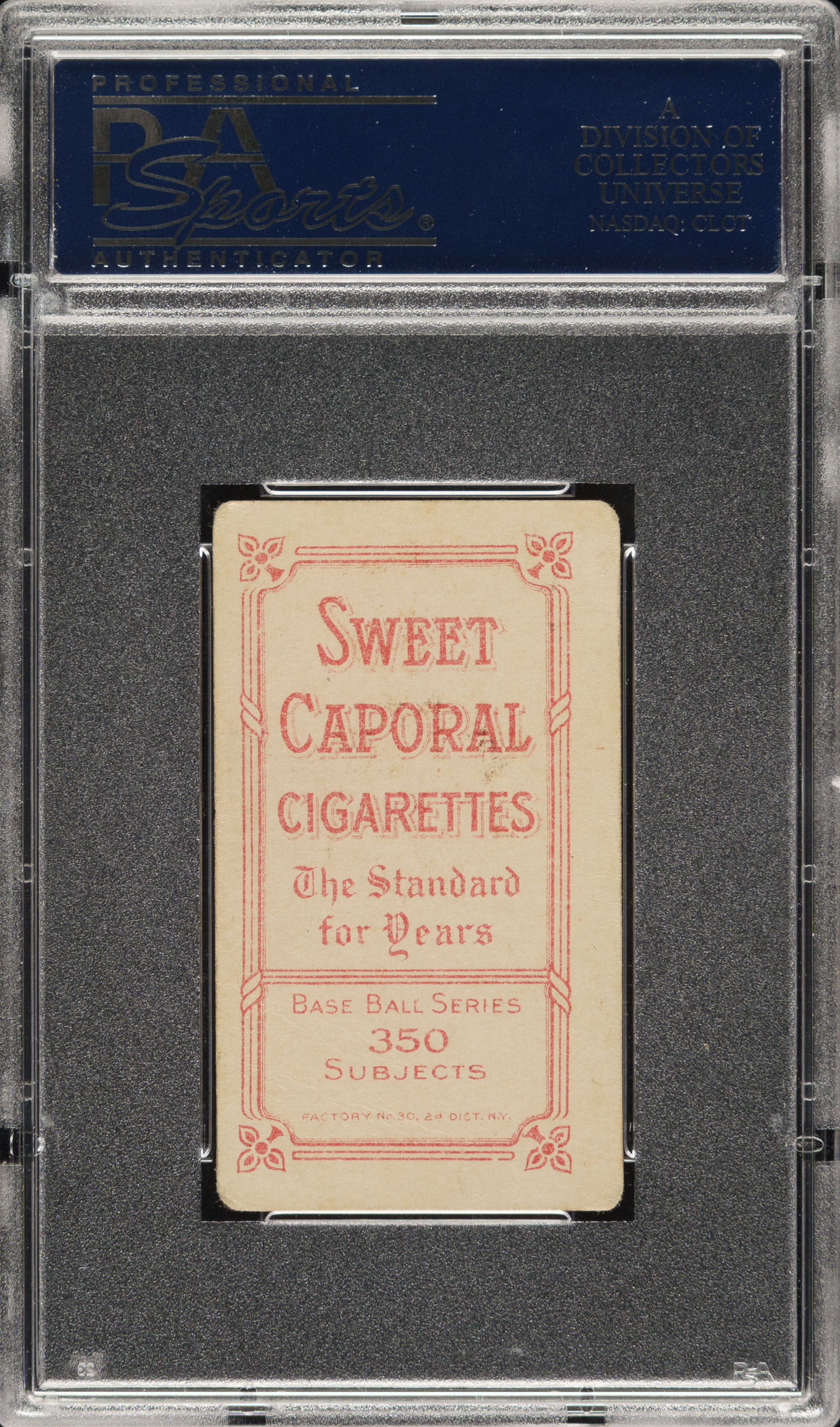1909-1911 T206 White Border Joe Doyle New York Hands Above Head