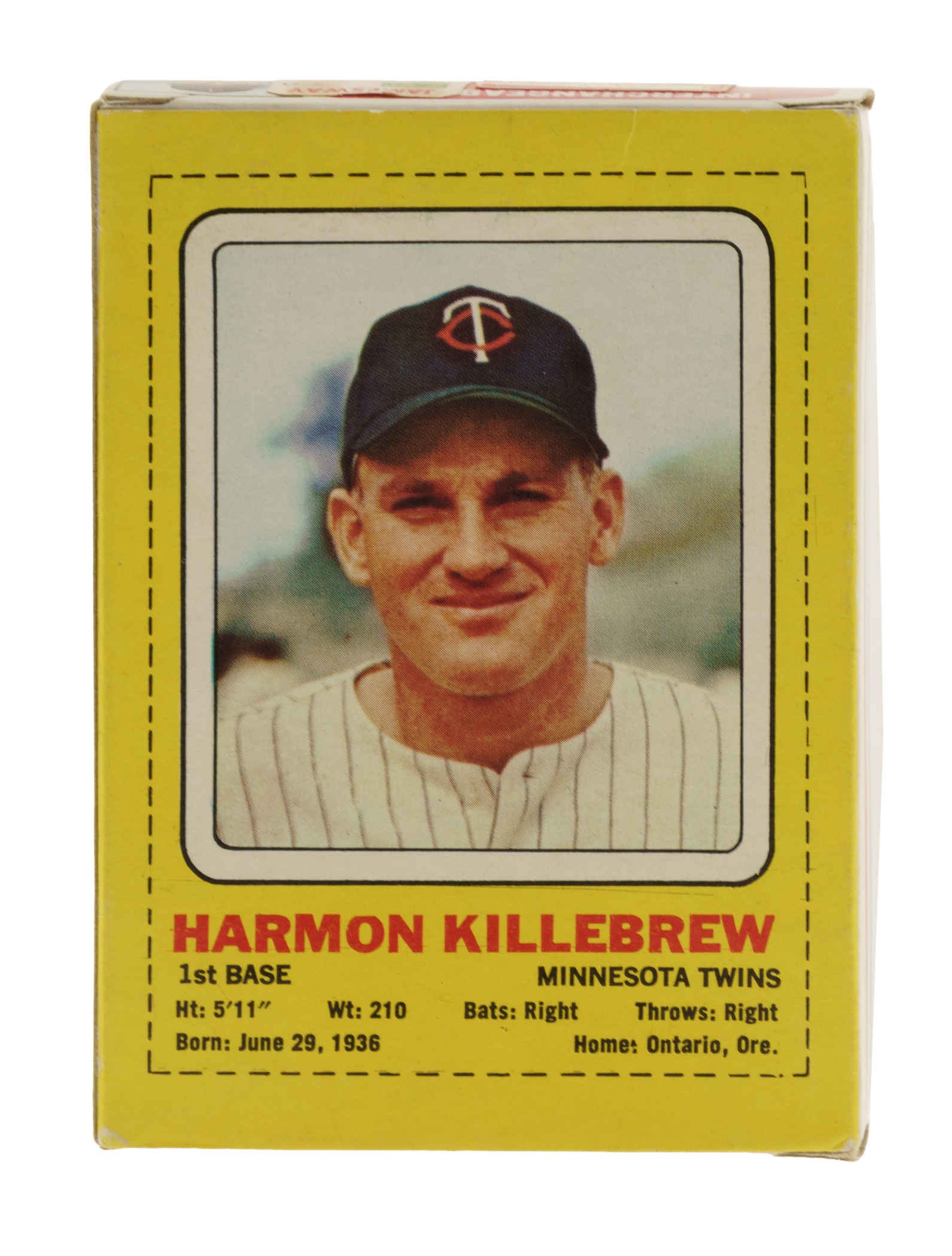 1969 Transogram Complete Box Harmon Killebrew | REA Archive