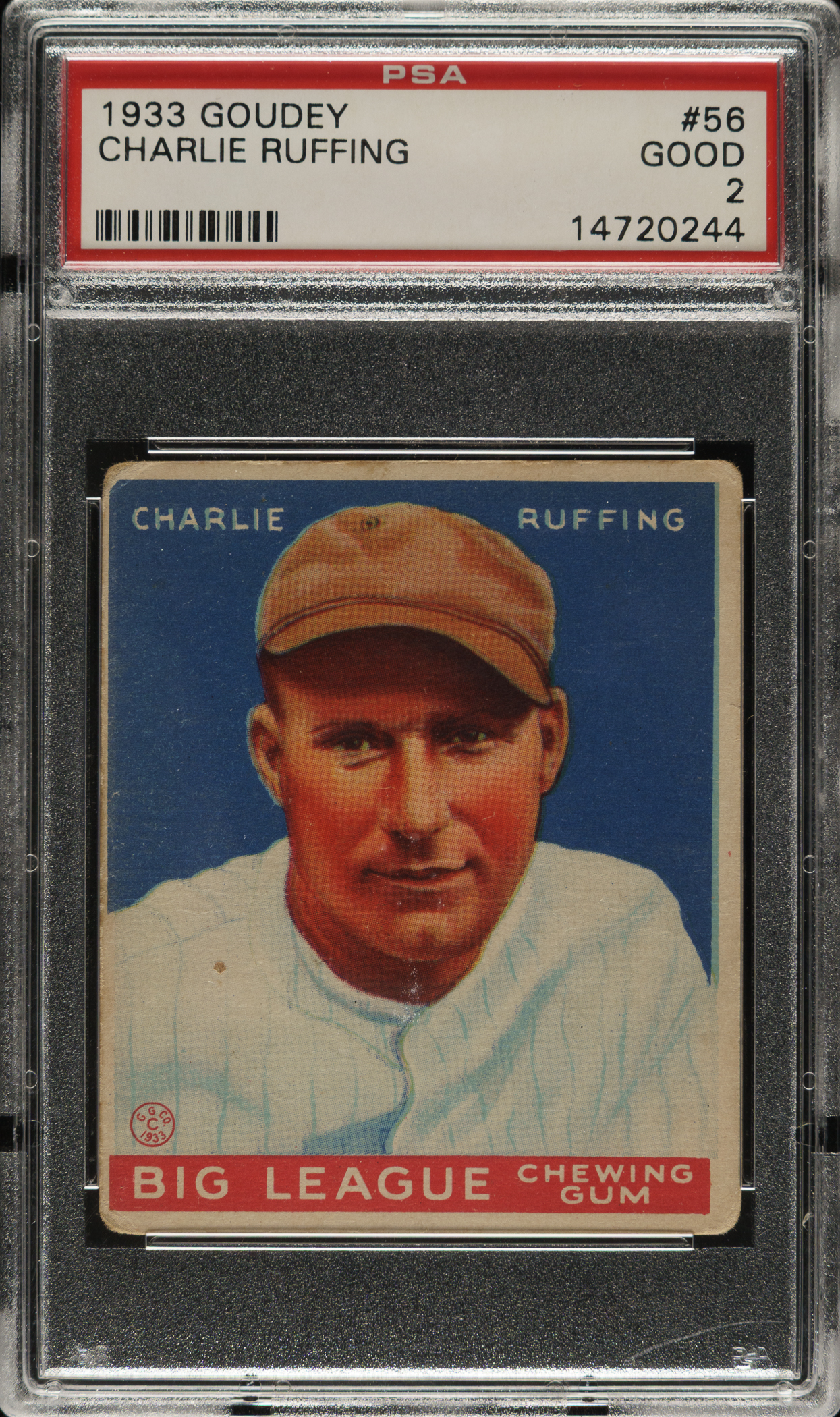 1933 R319 Goudey #56 Charlie 
